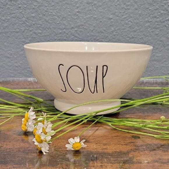 Rae Dunn Other - White Soup Bowl